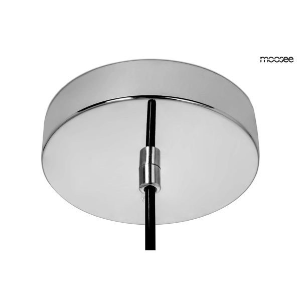 MOOSEE lampa wisząca DISCO srebrna